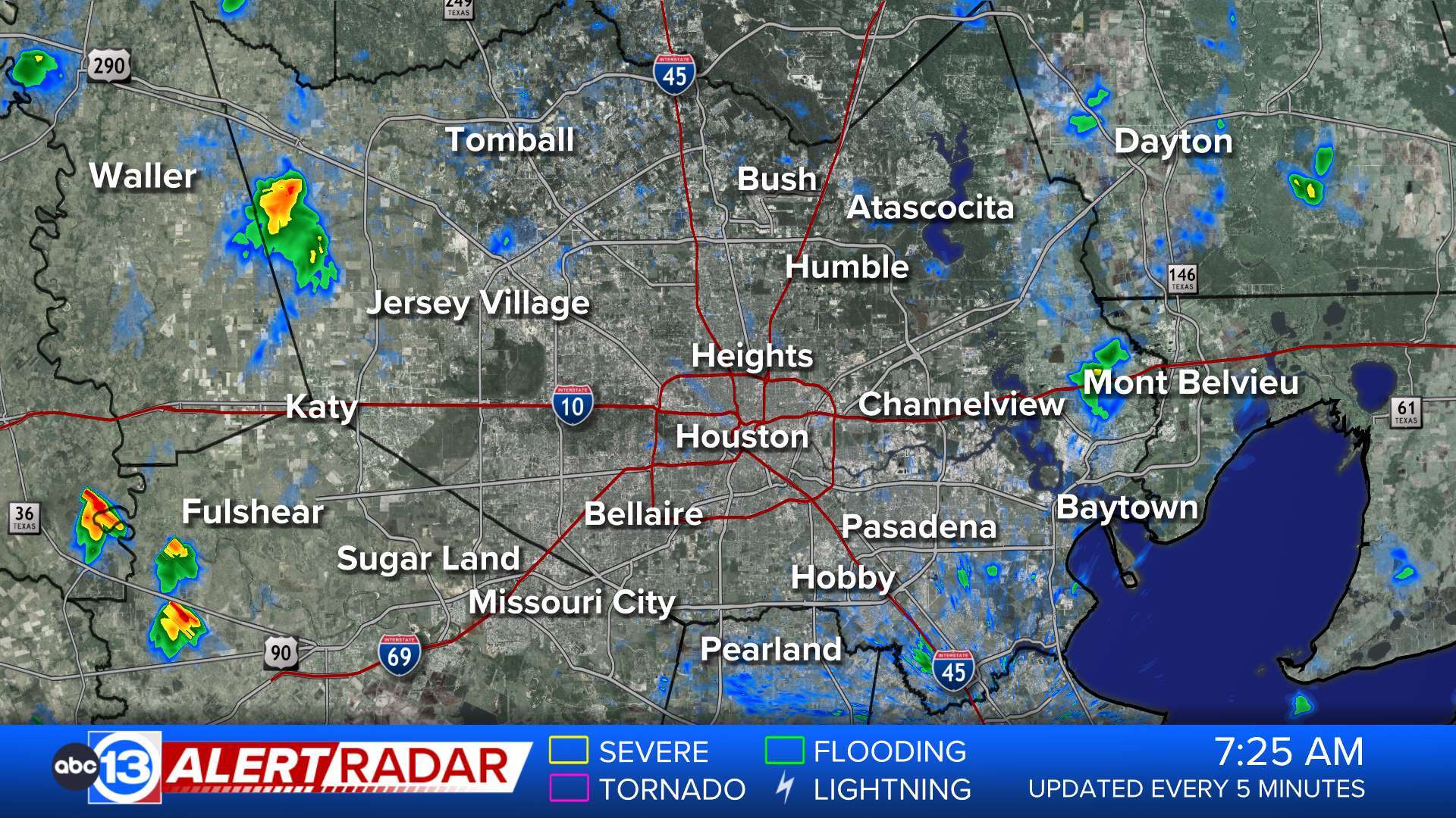 ABC13 Houston Weather Radar for Harris County