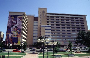 One of the San Antonio hospitals in which Dr. Hoy worked