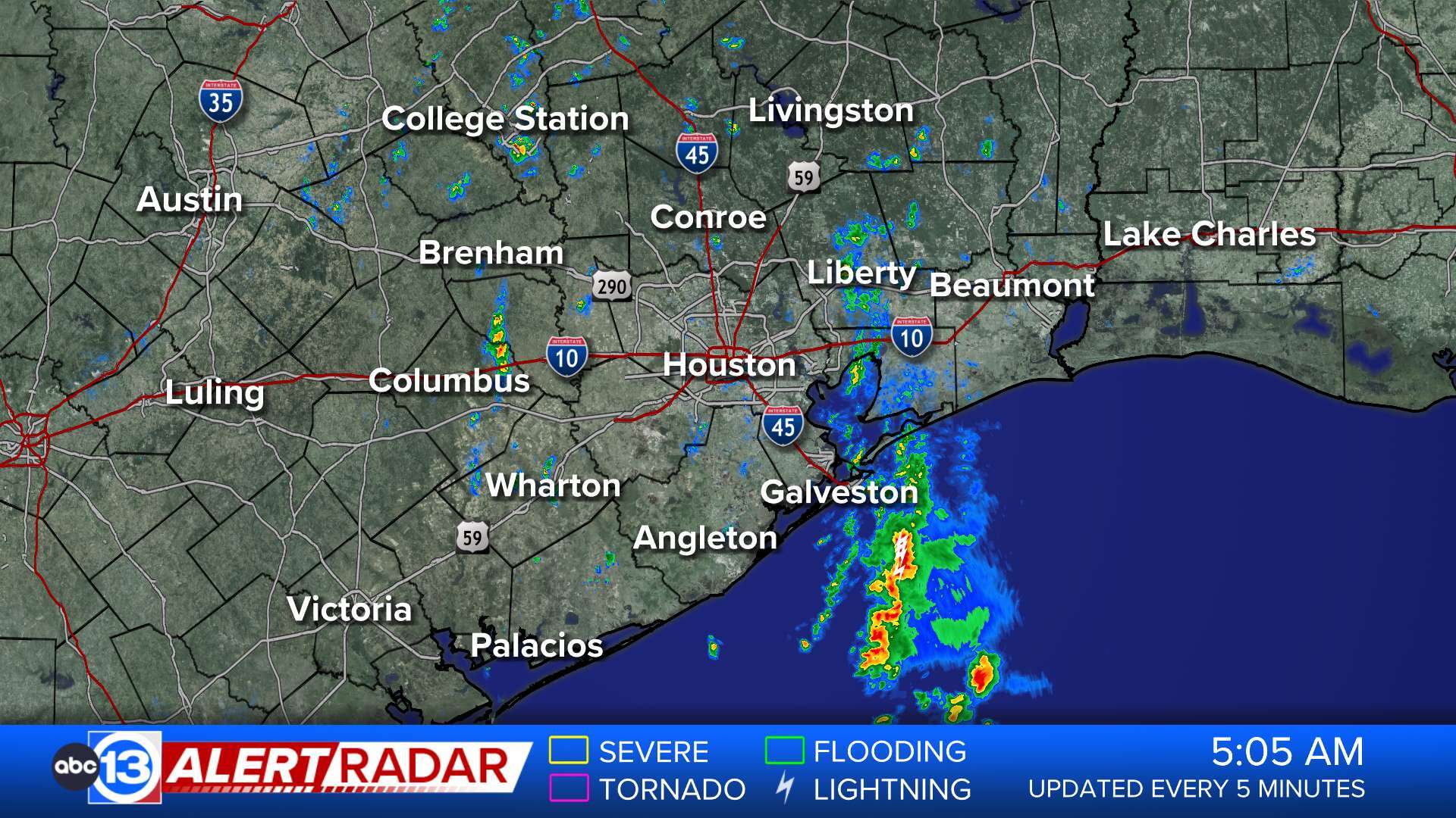 ABC13 Houston Weather Radar for Southeast Texas